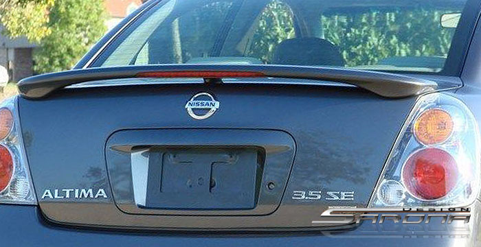 Custom Nissan Altima Trunk Wing  Sedan (2002 - 2006) - $179.00 (Manufacturer Sarona, Part #NS-038-TW)